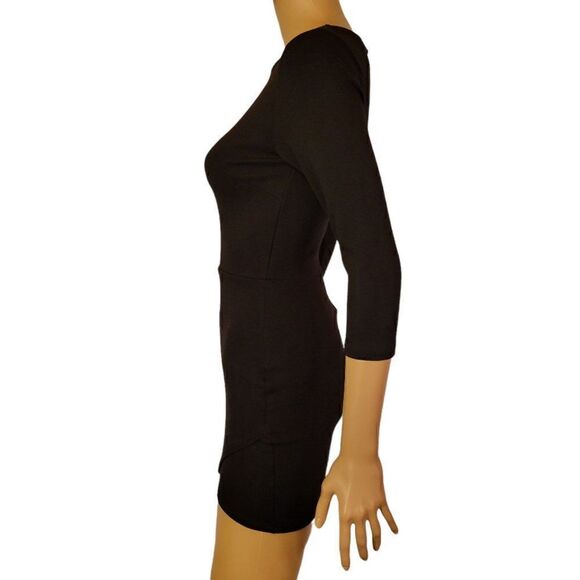 Windsor Mini Bodycon Wrap Dress (Size S) - Picture 4 of 7
